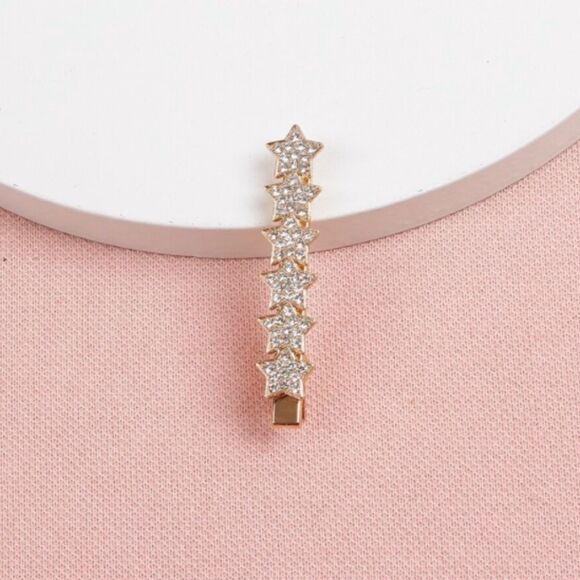 Rhinestone Star Hair Clips  *2/12$* - Picture 3 of 4